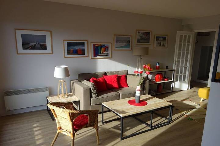 Gîte pour 2 personnes, avec terrasse, animaux acceptés dans Hippodrome de Deauville La Touques