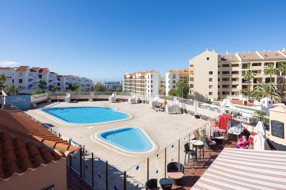 Ganze Wohnung, Ferienwohnung für 3 Personen mit Pool in Los Cristianos, Arona
