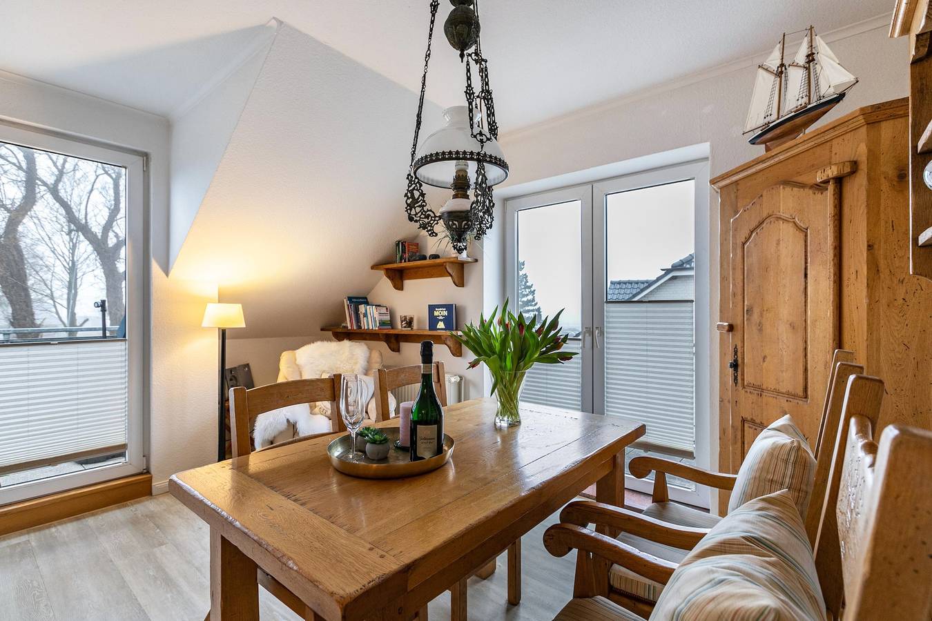 Appartement 'Ferienwohnung Luv Und Lee' met Uitzicht op Zee, Balkon en Wi-Fi, foto 7