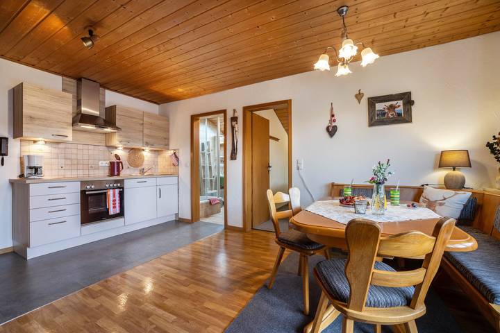 Ferienwohnung für 4 Personen, mit Balkon in Wertach - 4