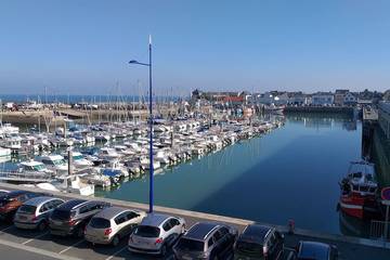 Gîte pour 4 personnes, avec balcon à Grandcamp-Maisy