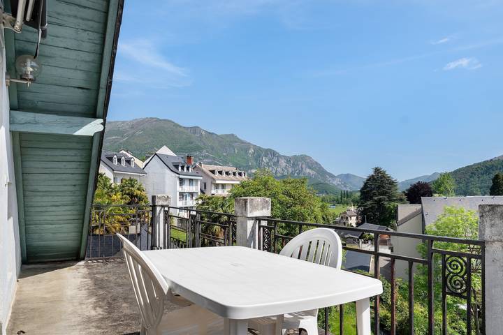 Location de vacances pour 2 personnes, avec Balcon à Argelès-Gazost