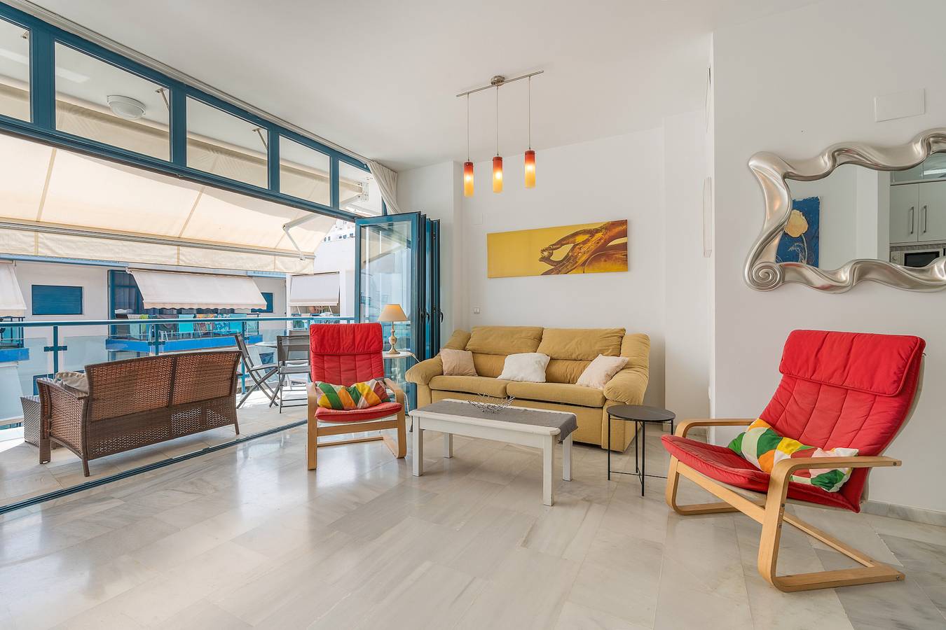Apartamento entero, Apartamento 'Castell' con vistas al mar, Wi-Fi y aire acondicionado in Castell de Ferro, Gualchos