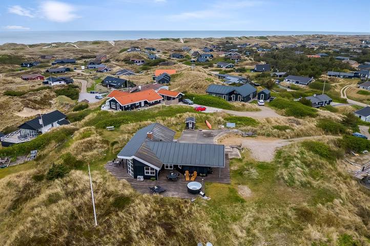 Ferienhaus für 6 Personen, mit Terrasse und Sauna, mit Haustier in Houvig