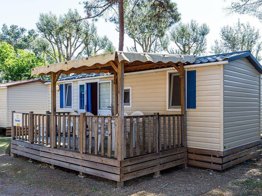 Camping Fabulous Village - Mobilheim 6 personen - Classic | 2 Zi. | 4/6 Pers. | Erhöhte Terrasse | Clim. in Rom, Rom Provinz