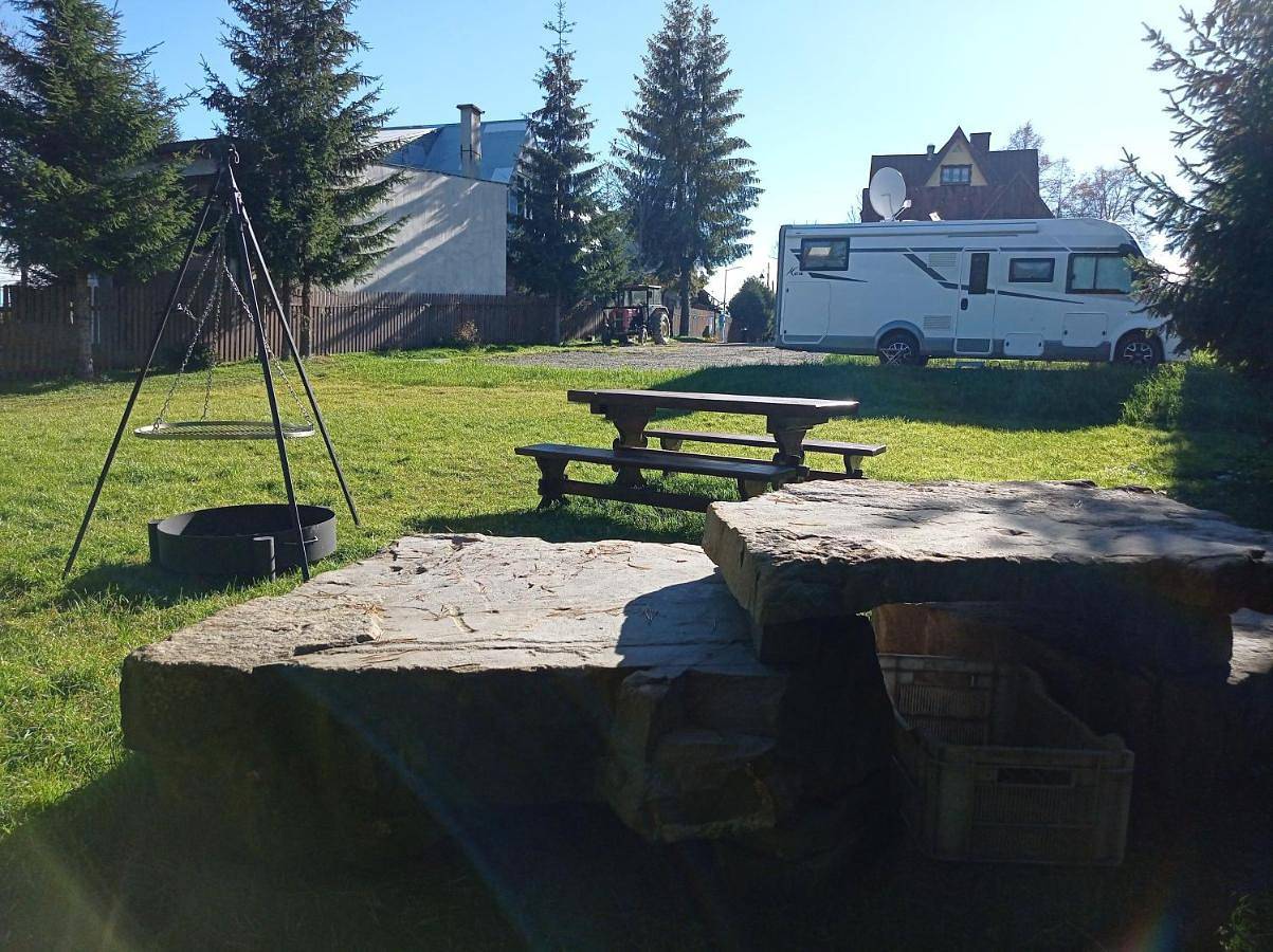 Caravan in Bukowina Tatrzańska, Karpaty (Polska)