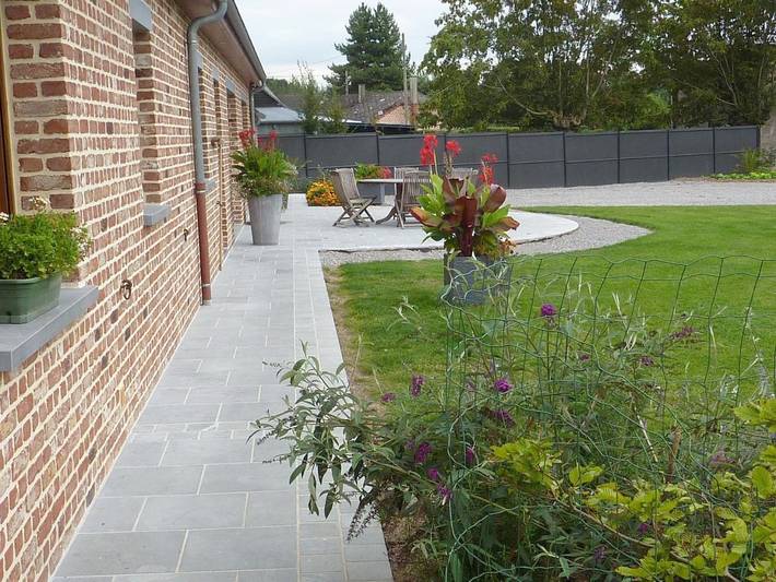 Maison de vacances pour 8 personnes, avec jardin
