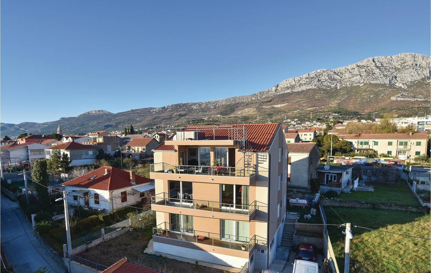Ganze Ferienwohnung, Ferienwohnung für 6 Personen mit Terrasse in Kastel Gomilica, Kaštela