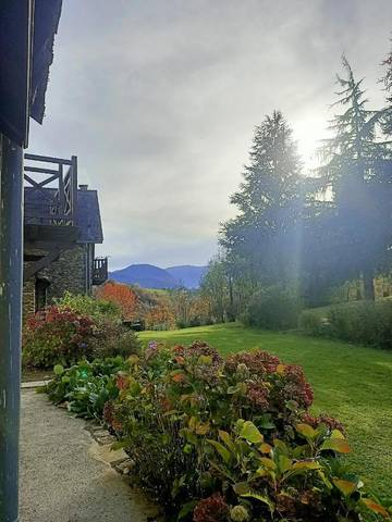 Gîte pour 6 personnes, avec balcon et vue à Aramits