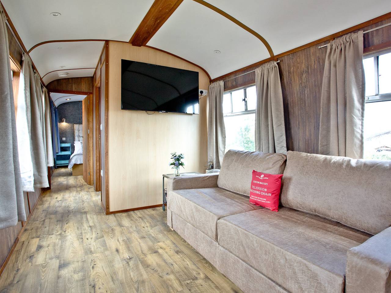 Brunel Boutique Railway Carriage 3 in Dawlish Warren, Dawlish