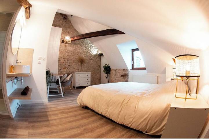 Gîte pour 7 personnes, animaux acceptés dans Restaurant Gastronomique Le Lievre Gourmand Orleans - 4