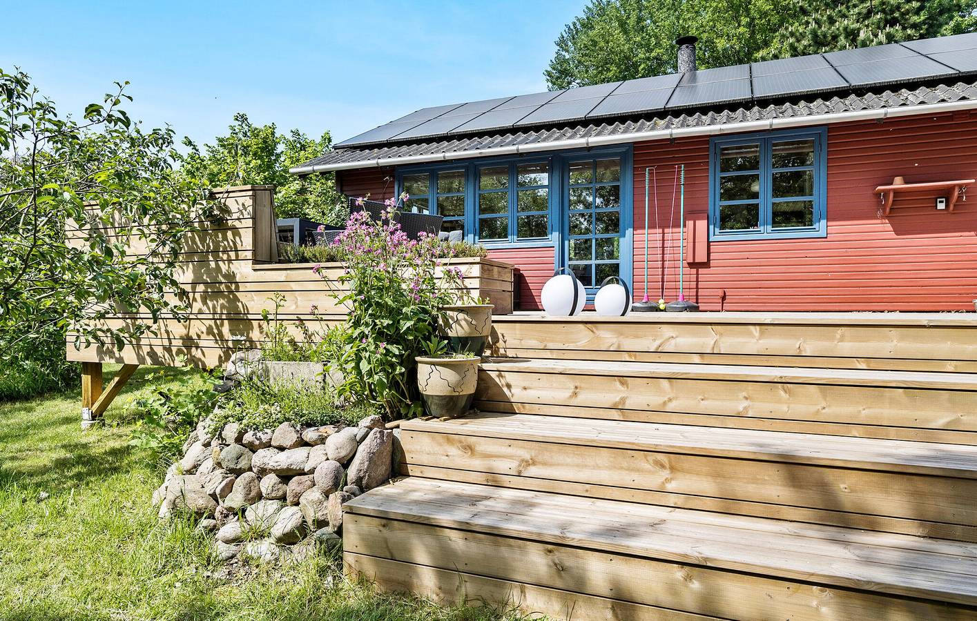Ferienhaus für 6 Personen mit Terrasse in Korsør, Südwestseeland