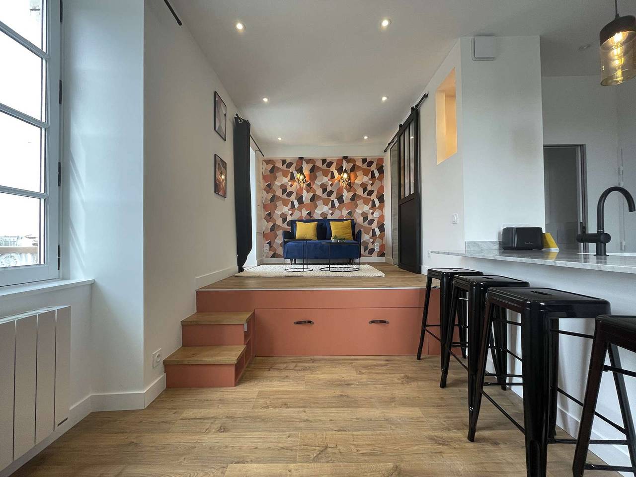 Appartement entier, Studio rénové au port de La Rochelle, 3 couchages, moderne et central in La Rochelle, Région de La Rochelle