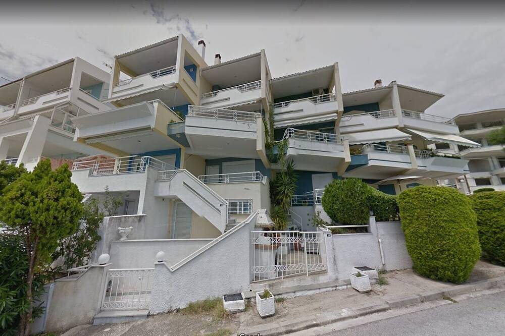 Istio, huis aan zee met prachtig uitzicht op zee in Kavala, Regio Kavala