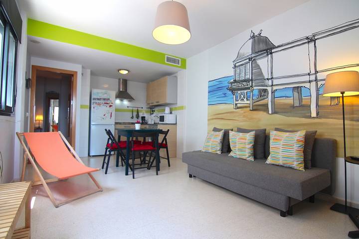 Holiday rental for 3 people, with pets in Cádiz