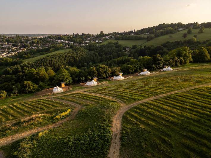 Zelt für 4 Personen, mit Garten, kinderfreundlich in The Cotswolds - 3