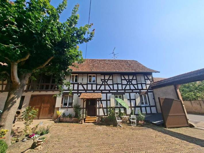 Ferienhaus für 4 Personen, mit Terrasse und Garten in Berstett