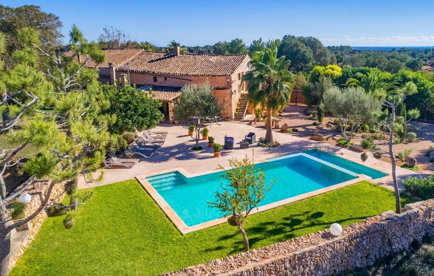 Finca 'Son Gabriela' mit privatem Pool, Wi-Fi und Klimaanlage in Llucmajor, Mallorca Süden
