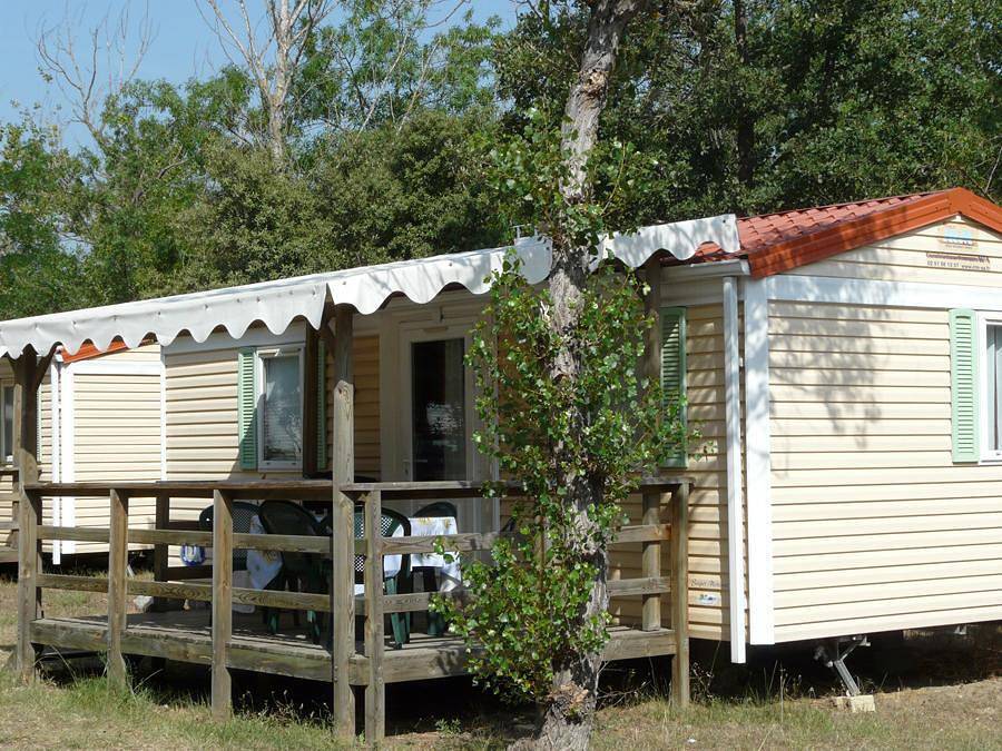 Camping De La Vallée - Mobilhome 4 personnes - Irm Super Mercure in Saint-Jean-Pla-de-Corts, Région de Céret
