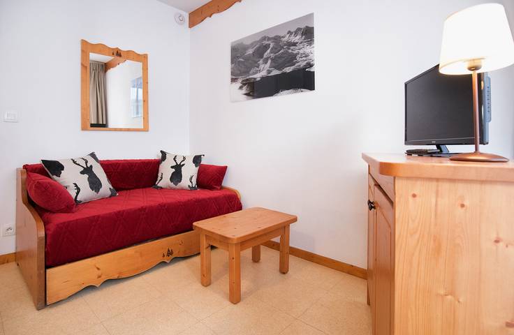 Gîte pour 6 personnes, avec balcon à Termignon