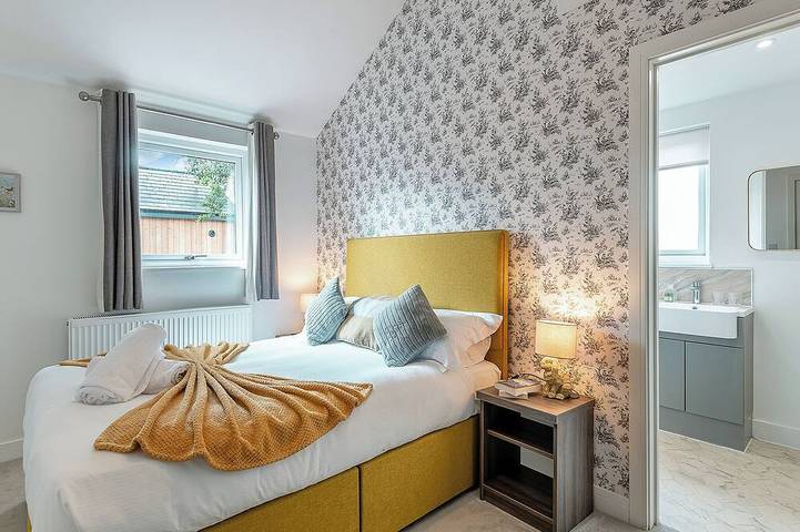 Chalet for 2 people, with hot tub in East Midlands