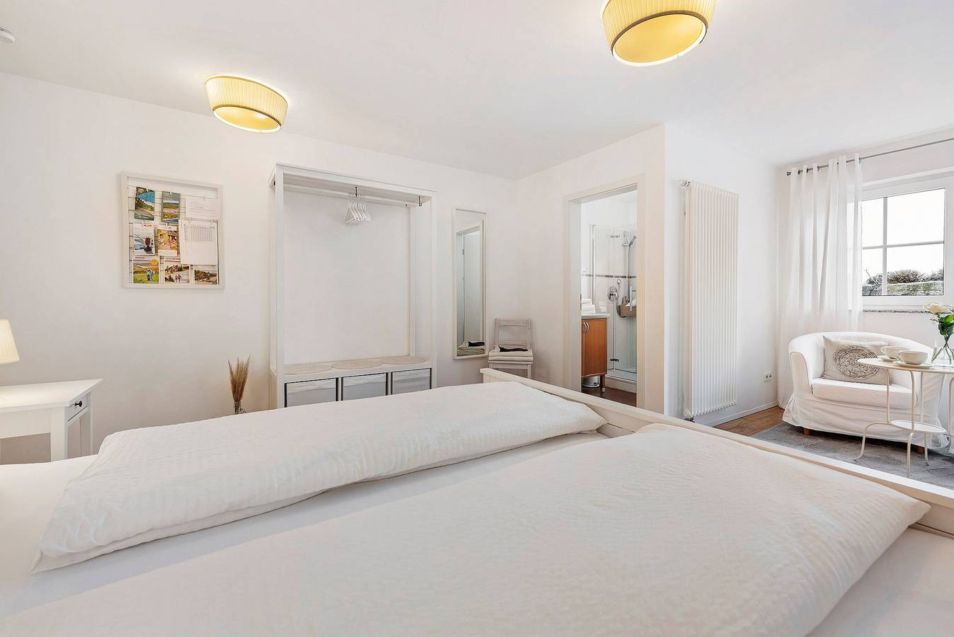 Privé-kamer Kippenhausen – Tweepersoonskamer met douche en wc, foto 10