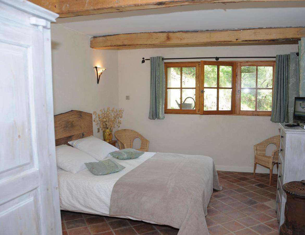 Double Room with Terrace in Val-d'Aigoual, Parc national des Cévennes