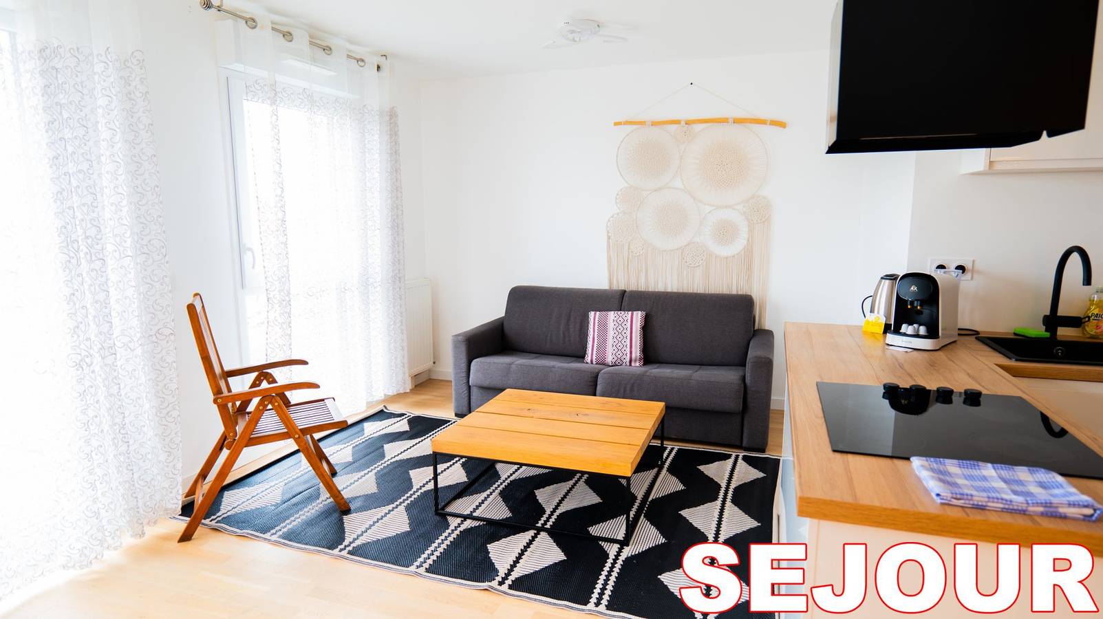 Appartement entier, Grand T2 neuf 2023, avec parking - 5 min du Métro ! in Créteil, Val-de-Marne