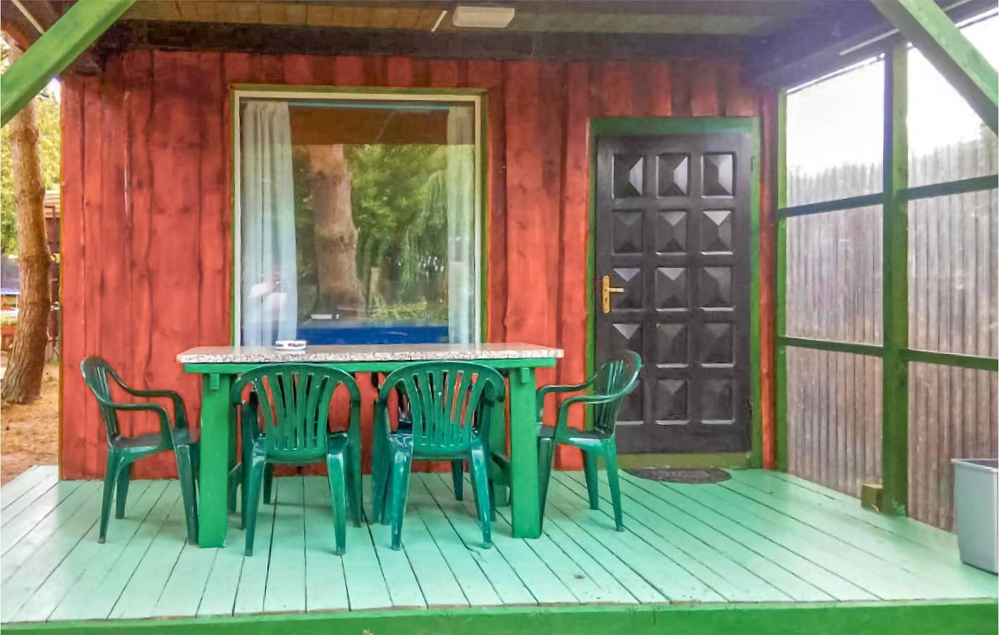 Ferienhaus für 7 Personen mit Terrasse in Stettiner Haff