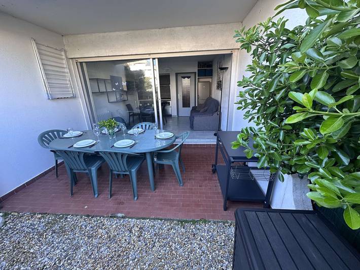 Studio pour 4 personnes, avec jardin - 1