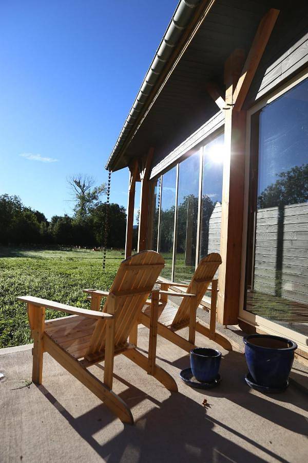 Location de vacances pour 3 personnes, avec vue et jardin dans Mazaye - 2