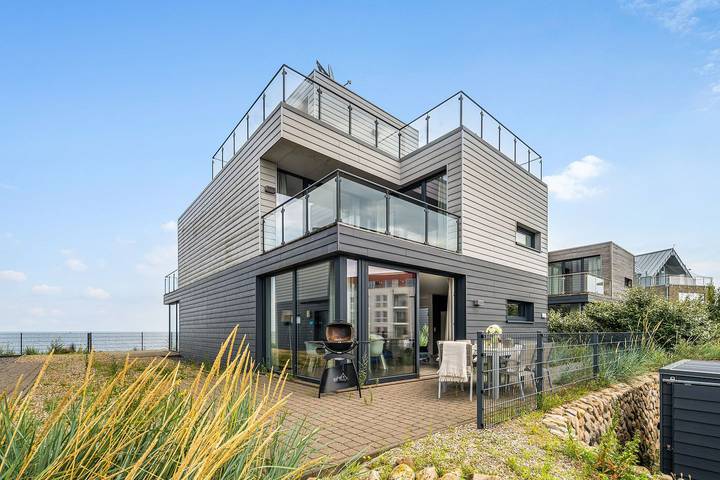 Ferienhaus für 5 Personen, mit Sauna und Terrasse, mit Haustier in Olpenitz