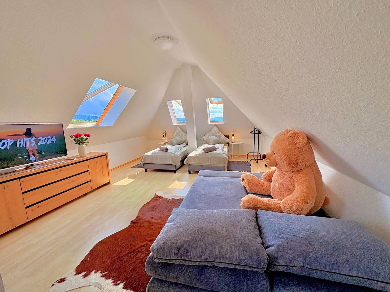 Ganzes Studio, Ferienwohnung mit panoramaausblick in St. Märgen, Südschwarzwald