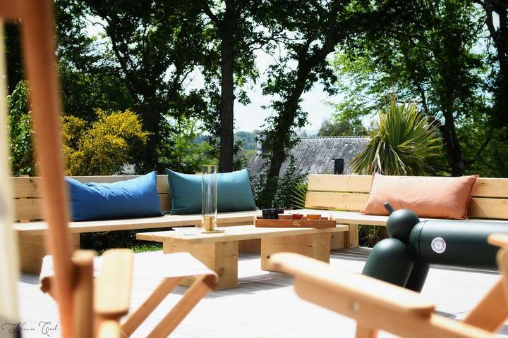 Location de vacances pour 12 personnes, avec jardin et terrasse à La Forêt-Fouesnant - 2