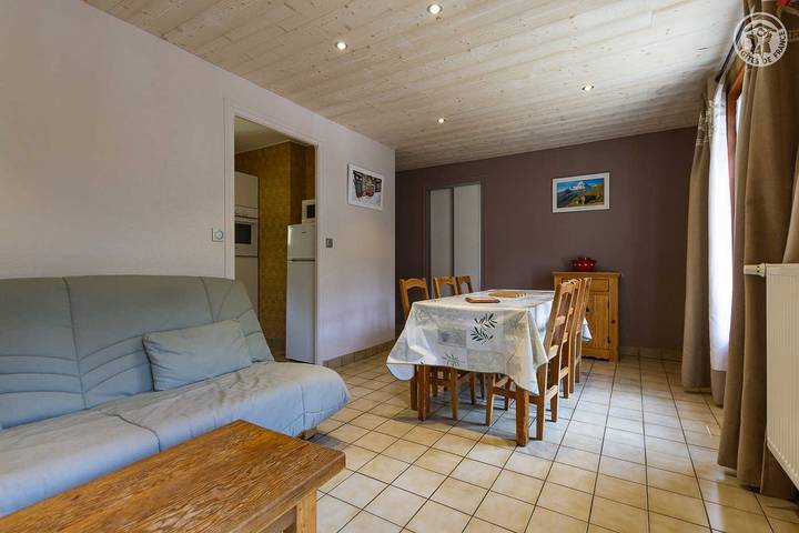 Gîte pour 4 personnes, avec balcon à Lanslevillard - 4