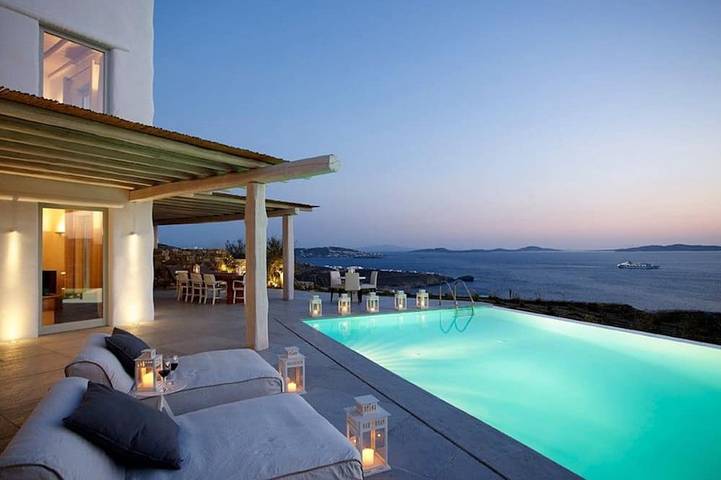 Agriturismo per 10 persone, con giardino e balcone a Mykonos