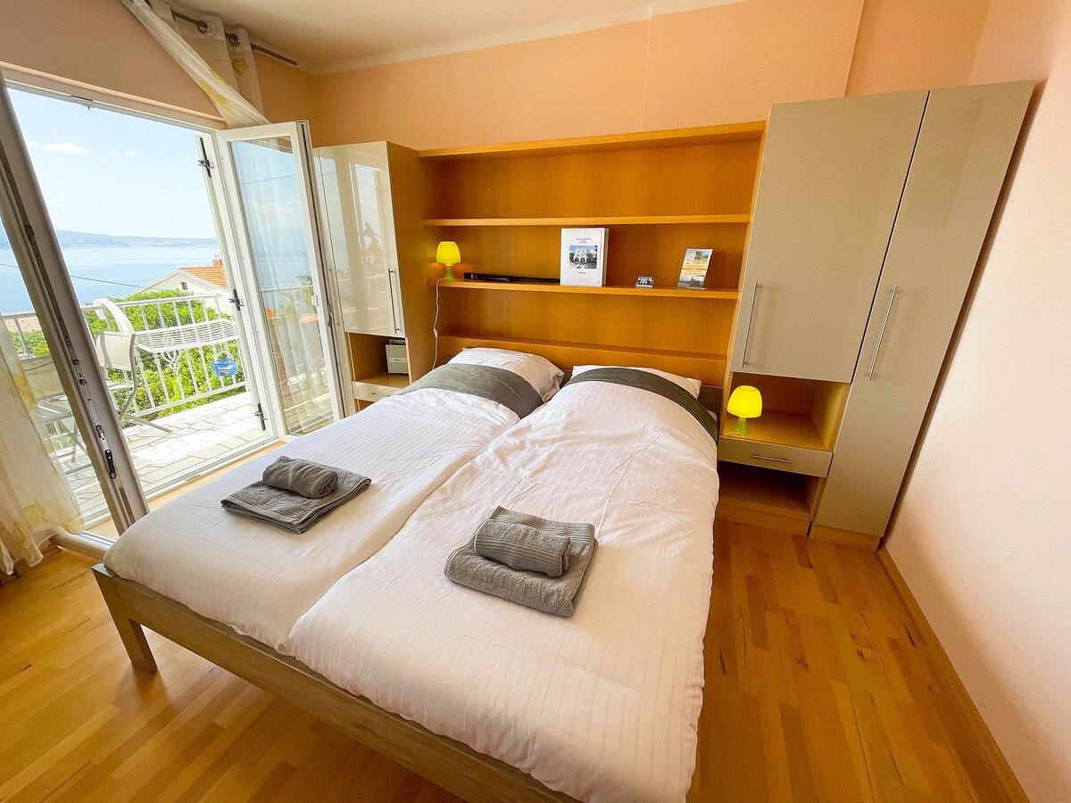 Ganze Wohnung, Apartment Sams 3 in Plaža Bribirska obala, Novi Vinodolski
