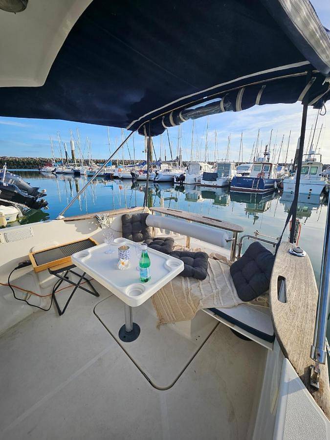 Bateau pour 2 personnes, avec Terrasse en Normandie