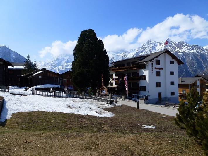 Ganze Ferienwohnung, Ferienwohnung Anna 1 - 4-Bettwohnung in Grächen, Walliser Alpen