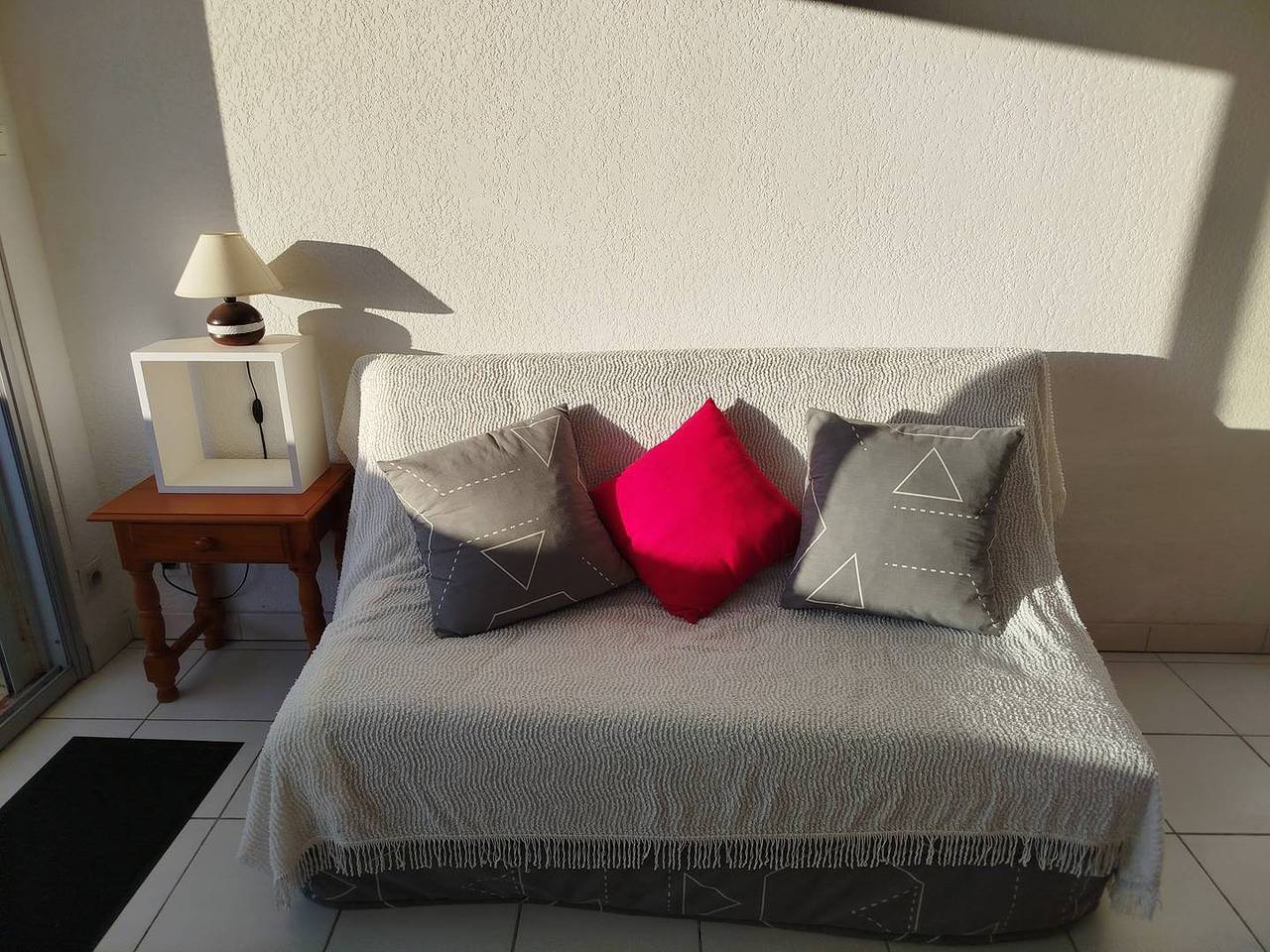 Apartamento vacacional entero, Playa a pie de este apartamento con aire acondicionado - 4 plazas -4Plage9 in Saint-Cyprien-Plage, Saint-Cyprien