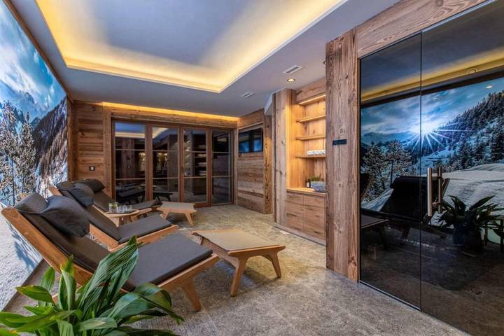 Gîte pour 12 personnes, avec jacuzzi et sauna ainsi que piscine et jardin à Lech - 2