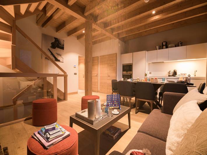 Maison pour 8 personnes, avec terrasse à Praz-sur-Arly