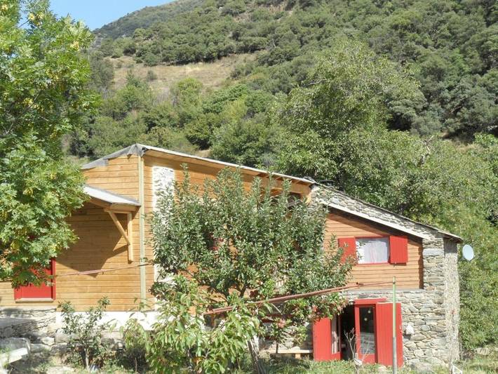 Maison de vacances pour 2 personnes, avec Balcon et Terrasse ainsi que Jardin et Vue