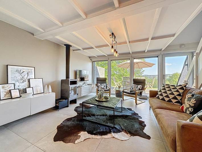 Chalet pour 6 personnes, avec vue et jardin, animaux acceptés