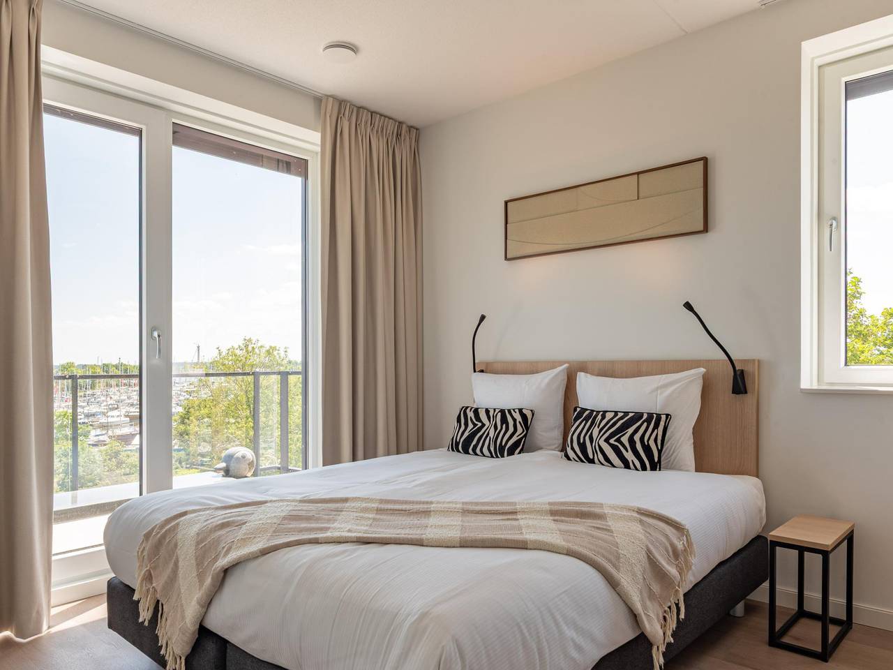 Ganze Wohnung, Luxuriöses Penthouse mit Terrasse & Hafenblick in Kortgene, Niederländische Nordsee