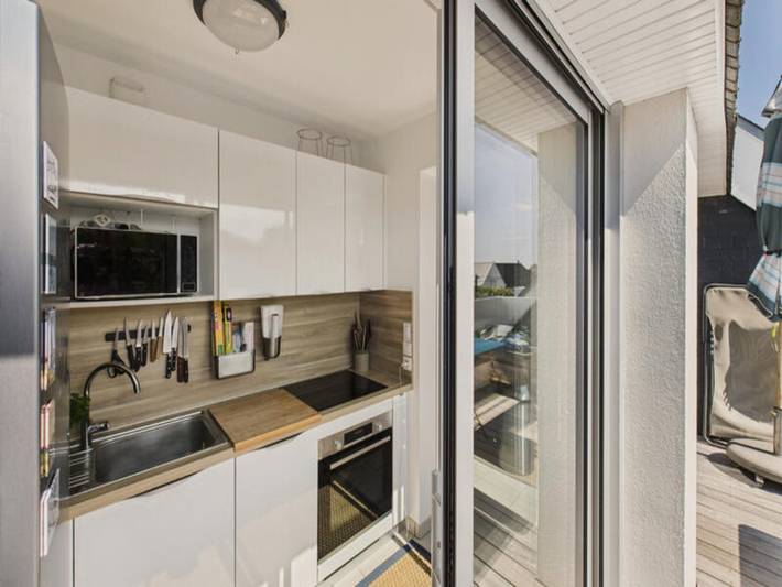 Appartement de vacances pour 4 personnes, avec balcon, adapté aux familles