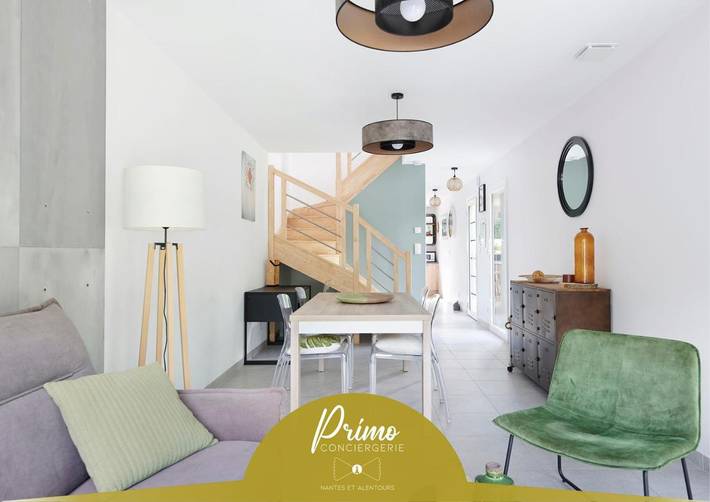 Location de vacances pour 4 personnes, avec jardin à Haute-Goulaine