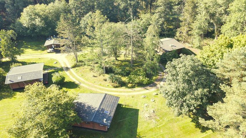 Ferienhaus für 3 Personen, mit Terrasse und Garten, mit Haustier in Naturpark Südheide
