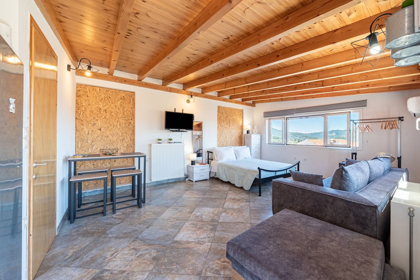 Cały apartament, Apartament wakacyjny dla 3 osób z balkon in Korfu