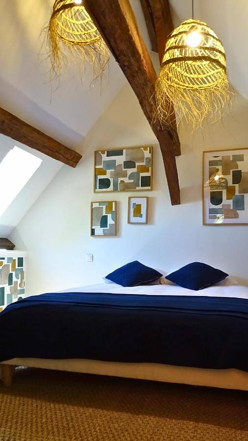 Location de vacances pour 6 personnes, avec vue et jardin à Cormeray (Loir-et-Cher)